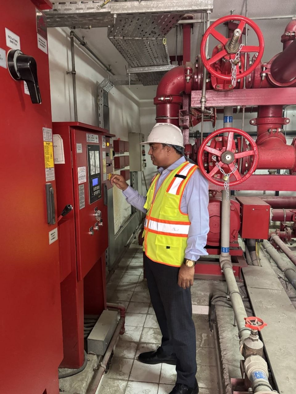 Fire Pump Room Inspection & Maintenance